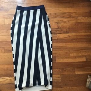 Karen Millen striped skirt